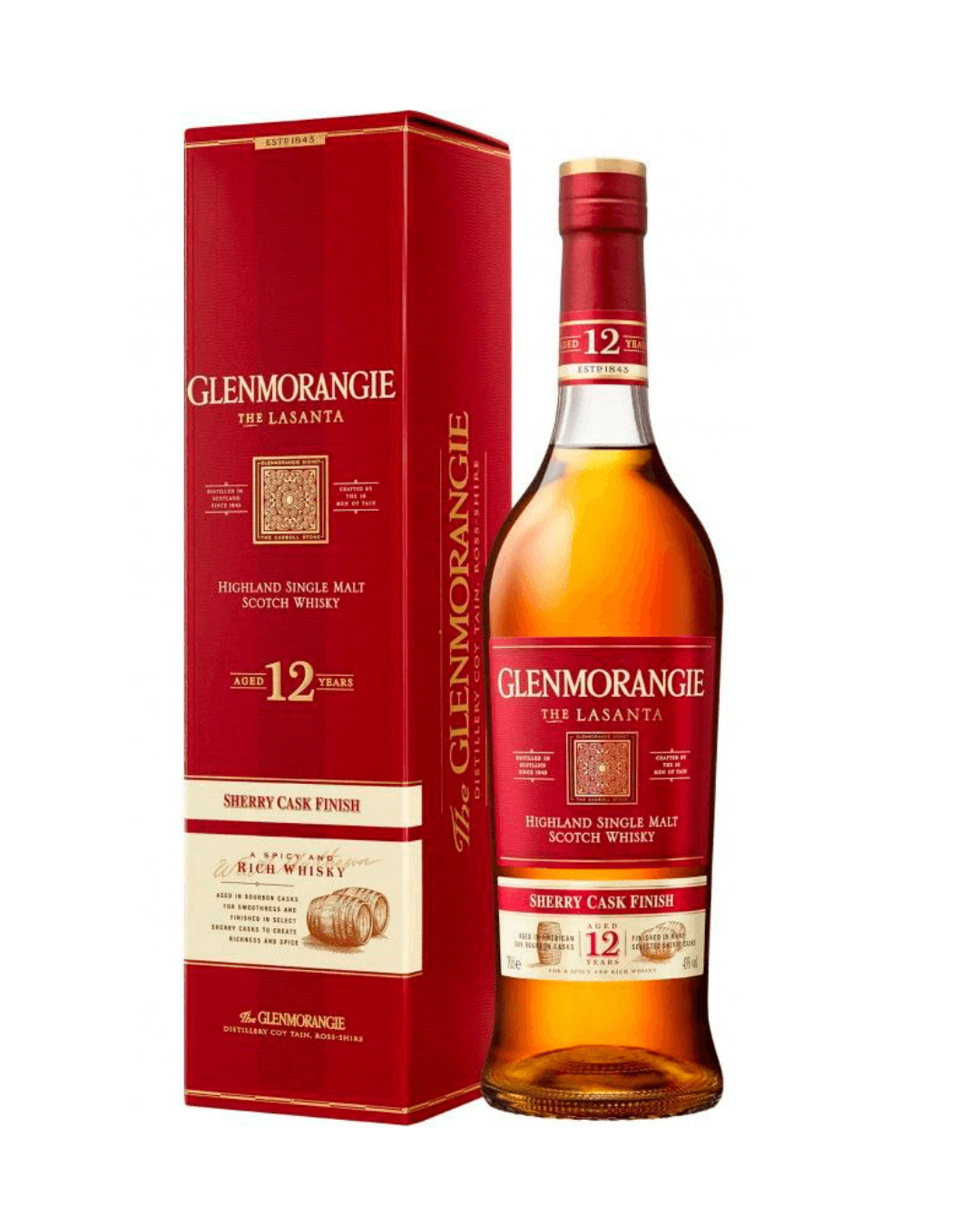 Whisky Glenmorangie 12 Anos The Lasanta